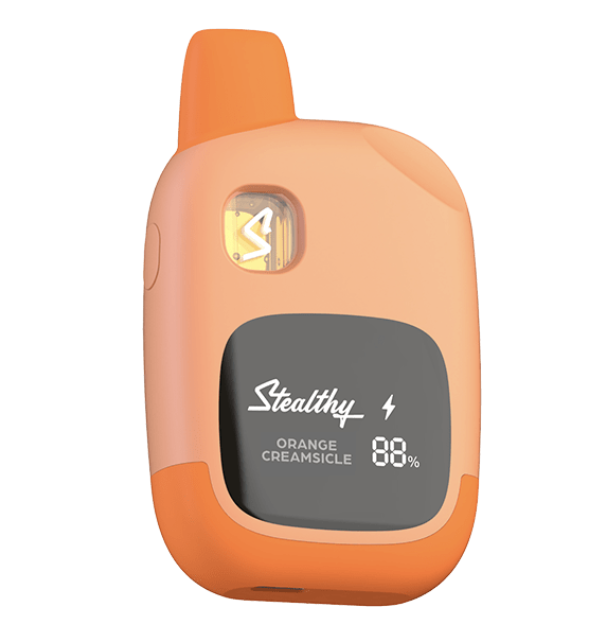 STEALTHY DISPOSABLE ORANGE CREAMSICLE STEALTHY DISPOSABLE ORANGE CREAMSICLE